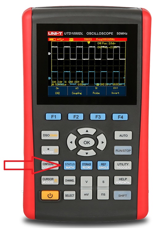 Кнопка Math UTD1000