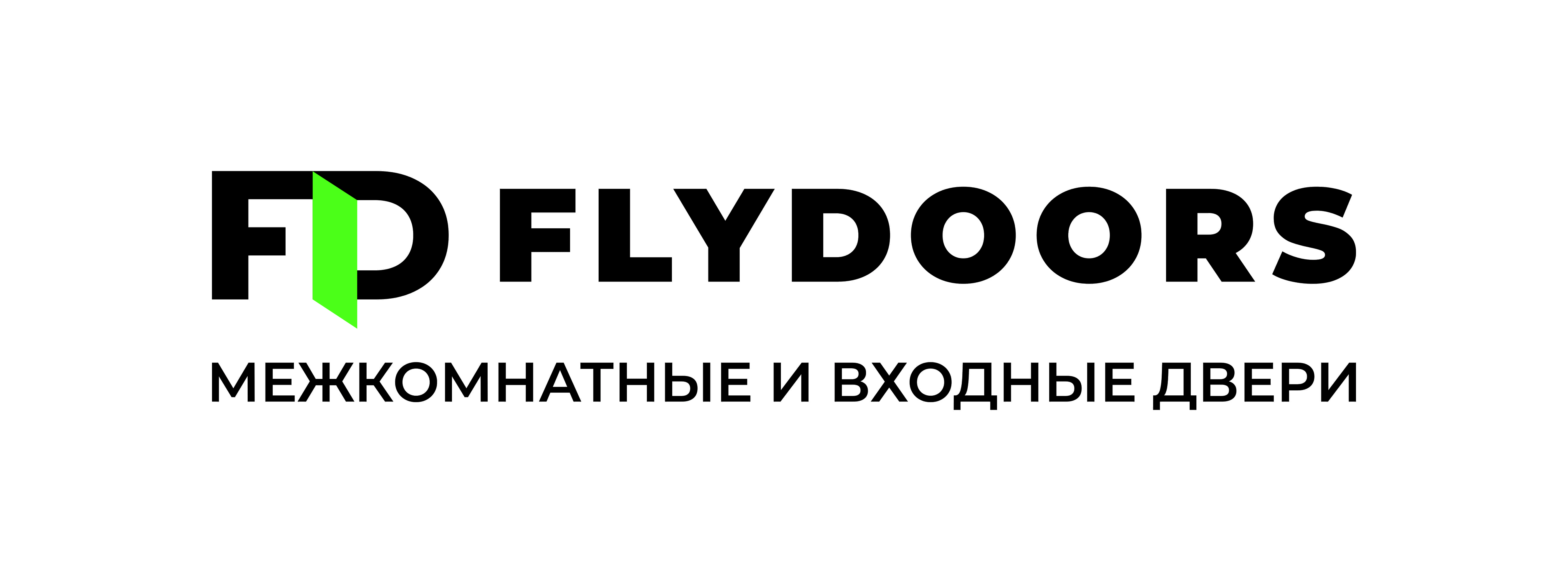 Лого черный FD межкомнатные и входные двери